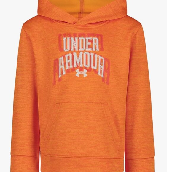 NWT Under Armour boys tangerine hoodie, size 4 - Picture 1 of 1